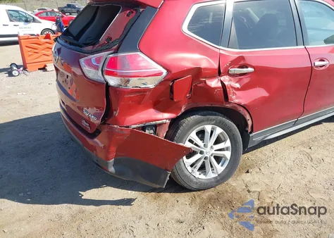 2016 Nissan Rogue Sv from USA, damaged, VIN KNMAT2MV5GP721204